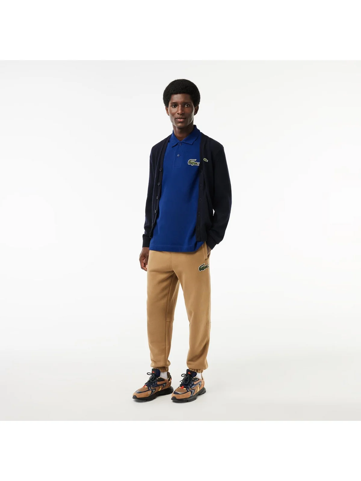 LACOSTE T-Shirt e Polo Uomo  PH3922 F9F Blu - Image 4