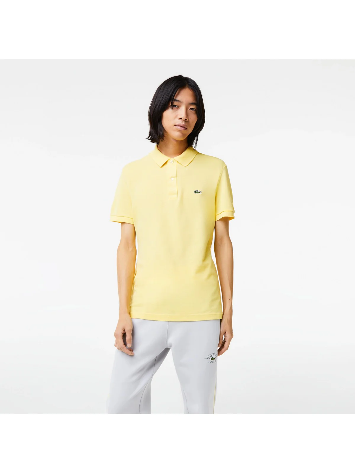 LACOSTE Polo Uomo  PH4012 107 Giallo - Image 2