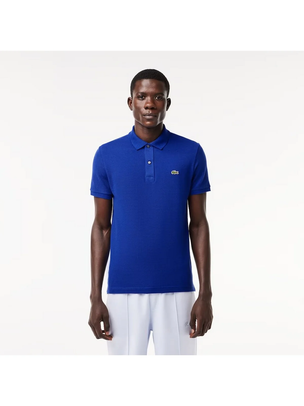 LACOSTE T-Shirt e Polo Uomo PH4012 BDM Blu - Image 2