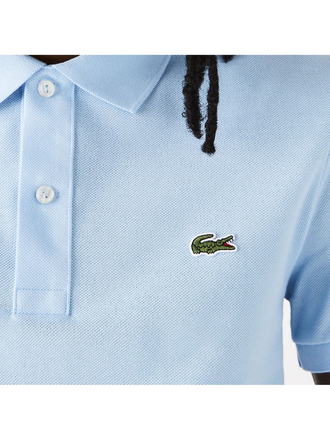 LACOSTE Polo Uomo  PH4012 HBP CELESTE - Image 3