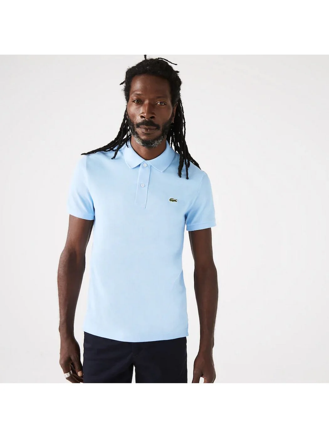 LACOSTE Polo Uomo  PH4012 HBP CELESTE - Image 4