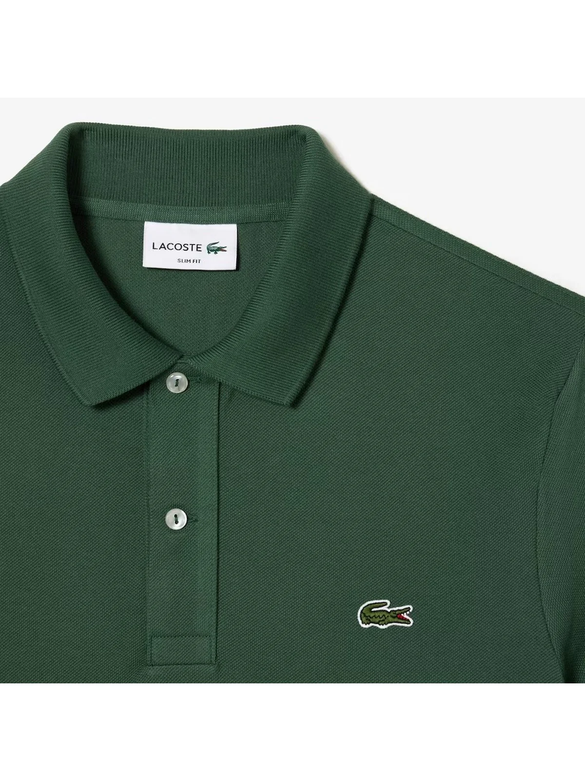 LACOSTE T-Shirt e Polo Uomo  PH4012 SMI Verde - Image 4