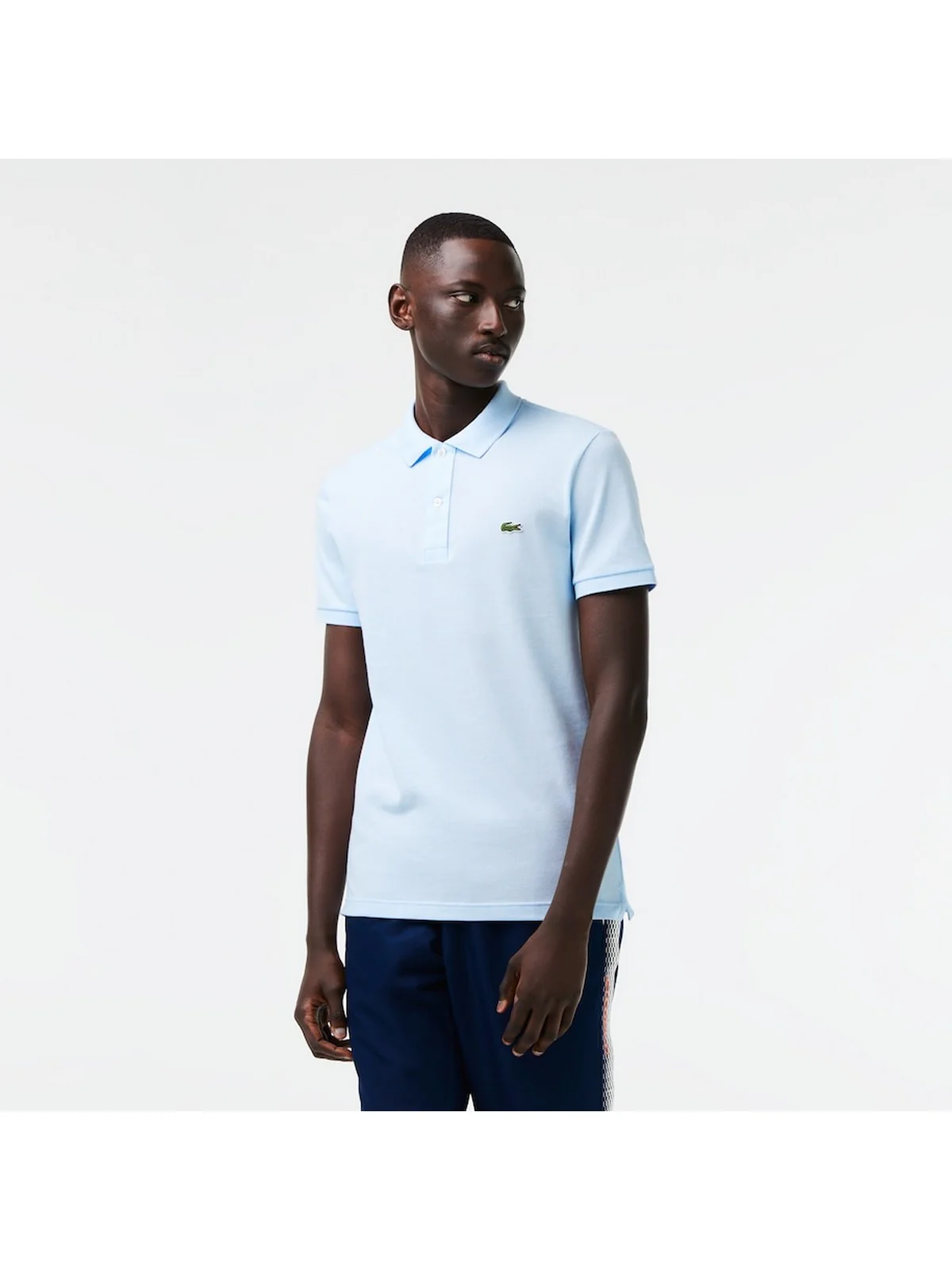 LACOSTE Polo Uomo  PH4012 T01 Blu - Image 3