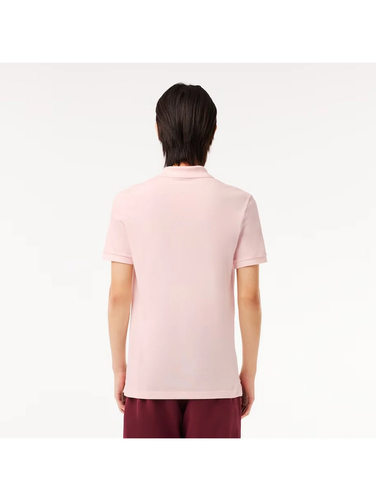 LACOSTE T-Shirt e Polo Uomo  PH4012 T03 Rosa - Image 3