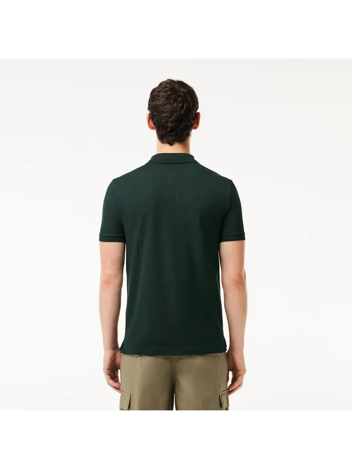LACOSTE T-Shirt e Polo Uomo  PH4012 YZP Verde - Image 3