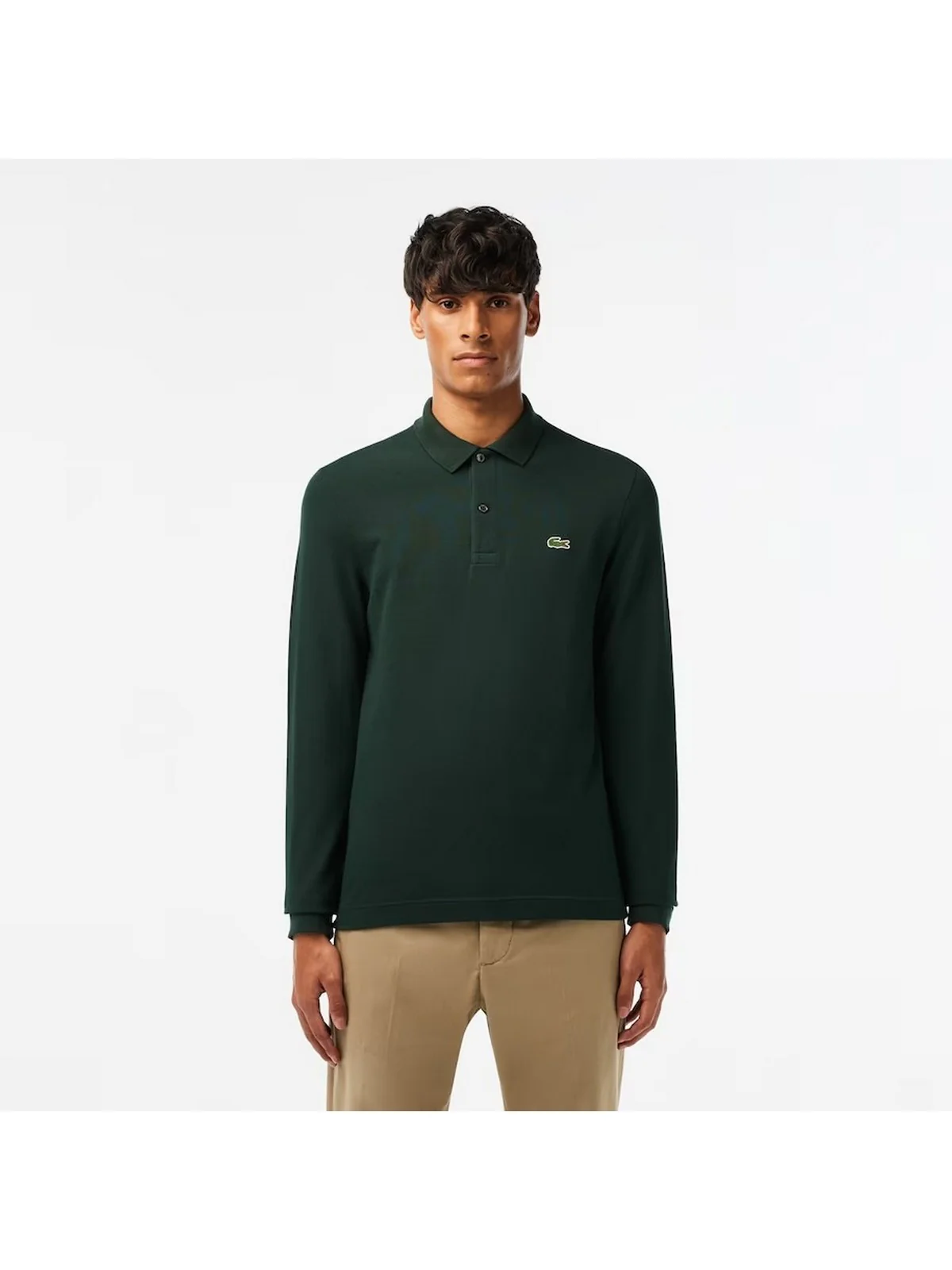 LACOSTE T-Shirt e Polo Uomo PH4013 YZP Verde - Image 2
