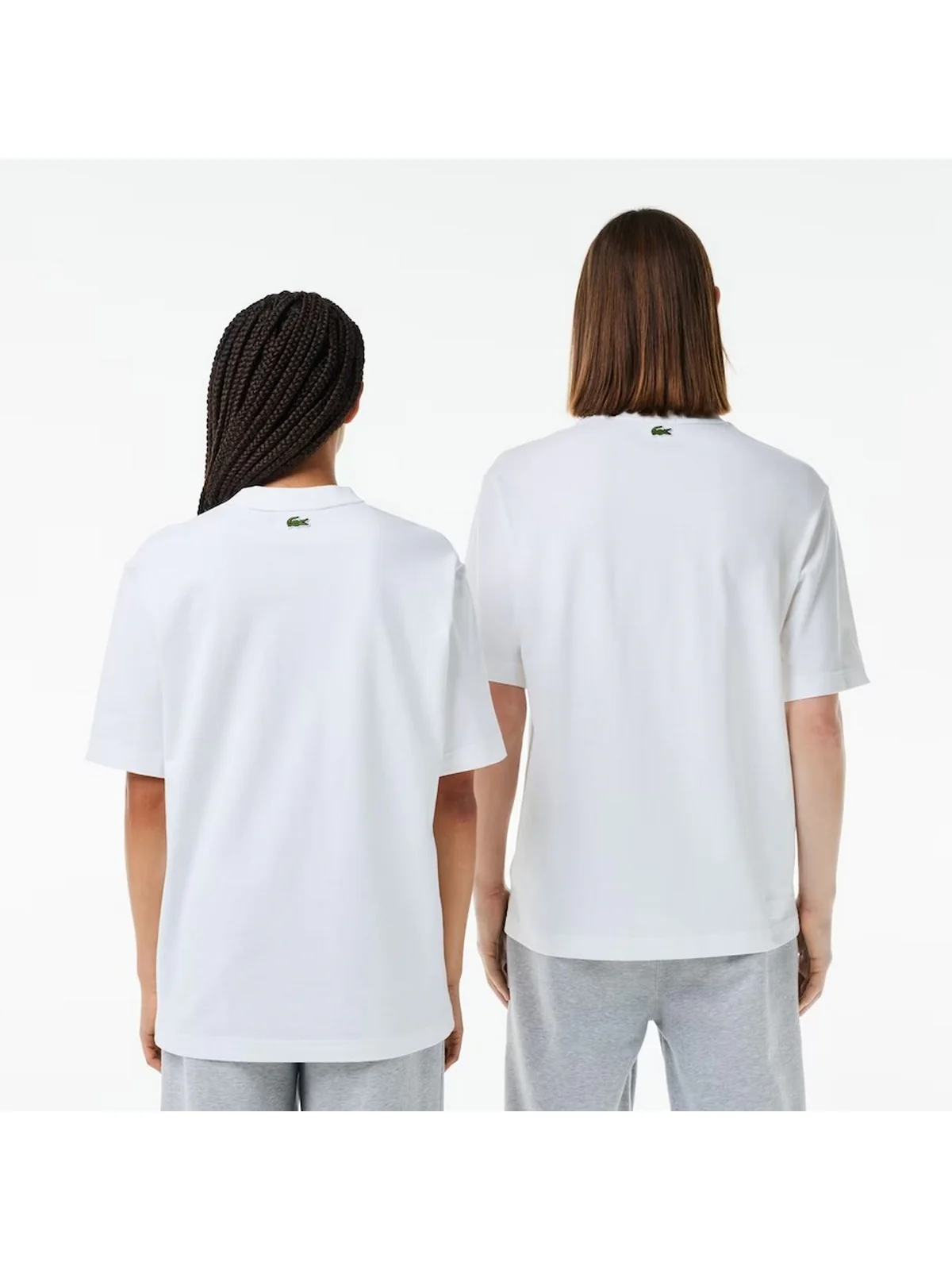 LACOSTE T-Shirt e Polo Uomo  TH0062 001 Bianco - Image 3