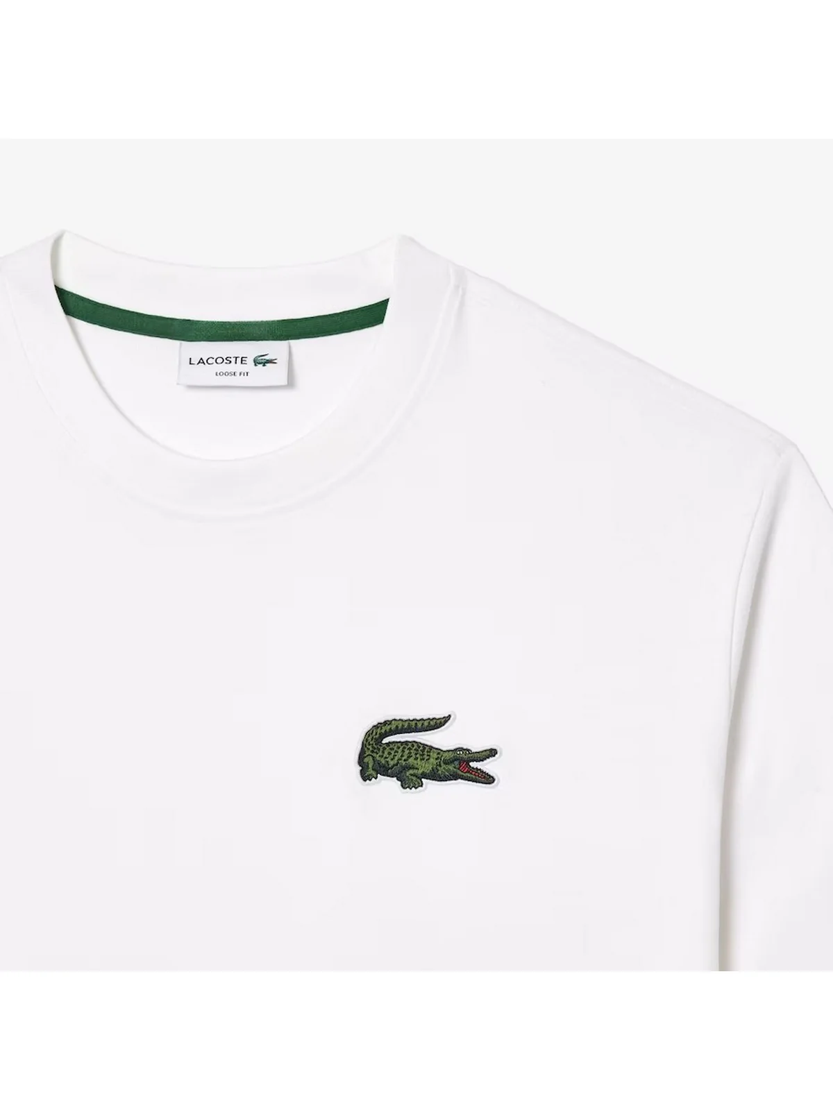 LACOSTE T-Shirt e Polo Uomo  TH0062 001 Bianco - Image 4