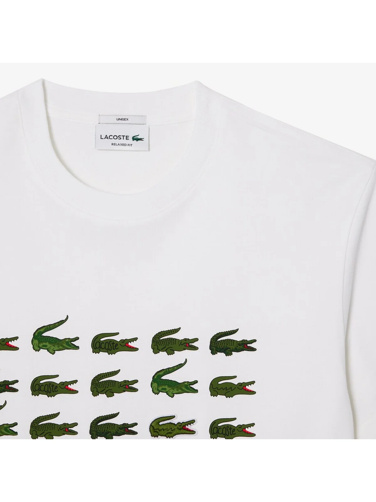 LACOSTE T-Shirt e Polo Uomo  TH1311 001 Bianco - Image 2