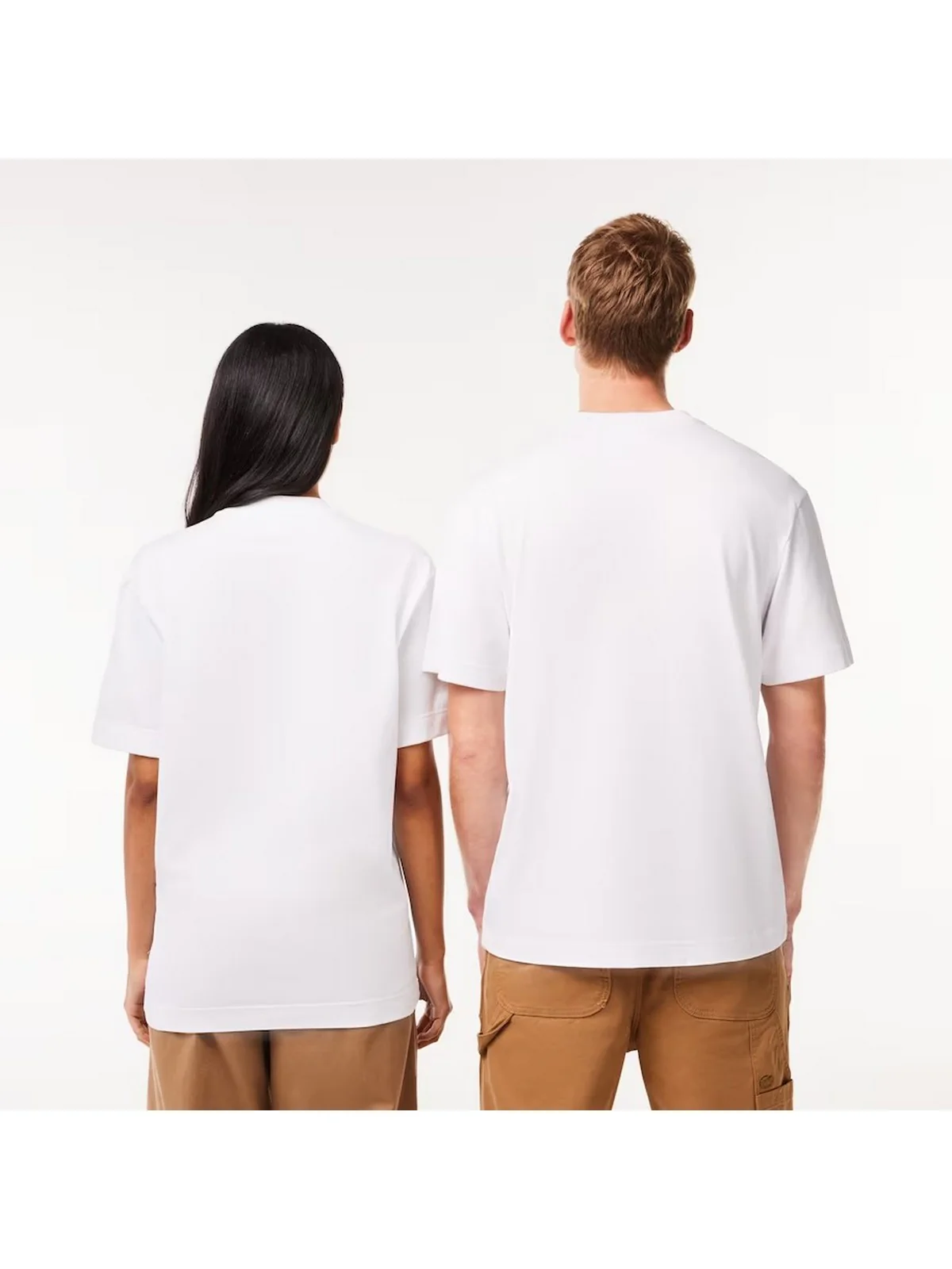 LACOSTE T-Shirt e Polo Uomo  TH1311 001 Bianco - Image 4