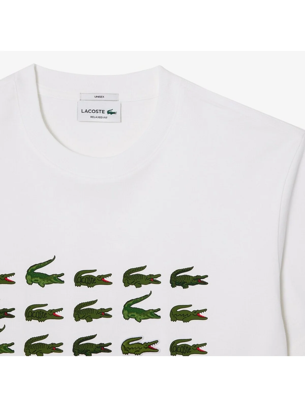 LACOSTE T-Shirt e Polo Uomo  TH1311 001 Bianco - Image 5