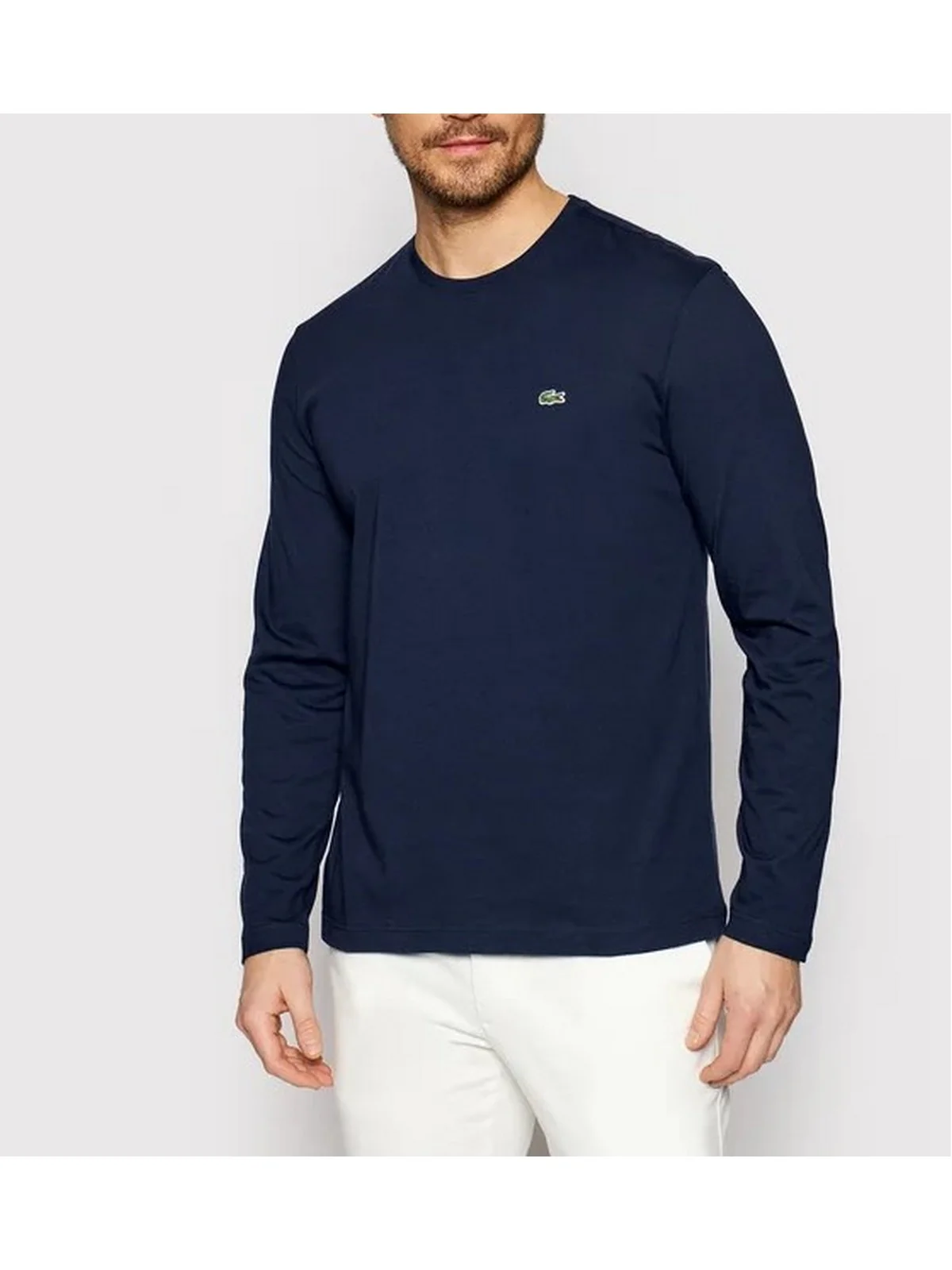 LACOSTE T-Shirt e Polo Uomo  TH2040 166 Blu - Image 2