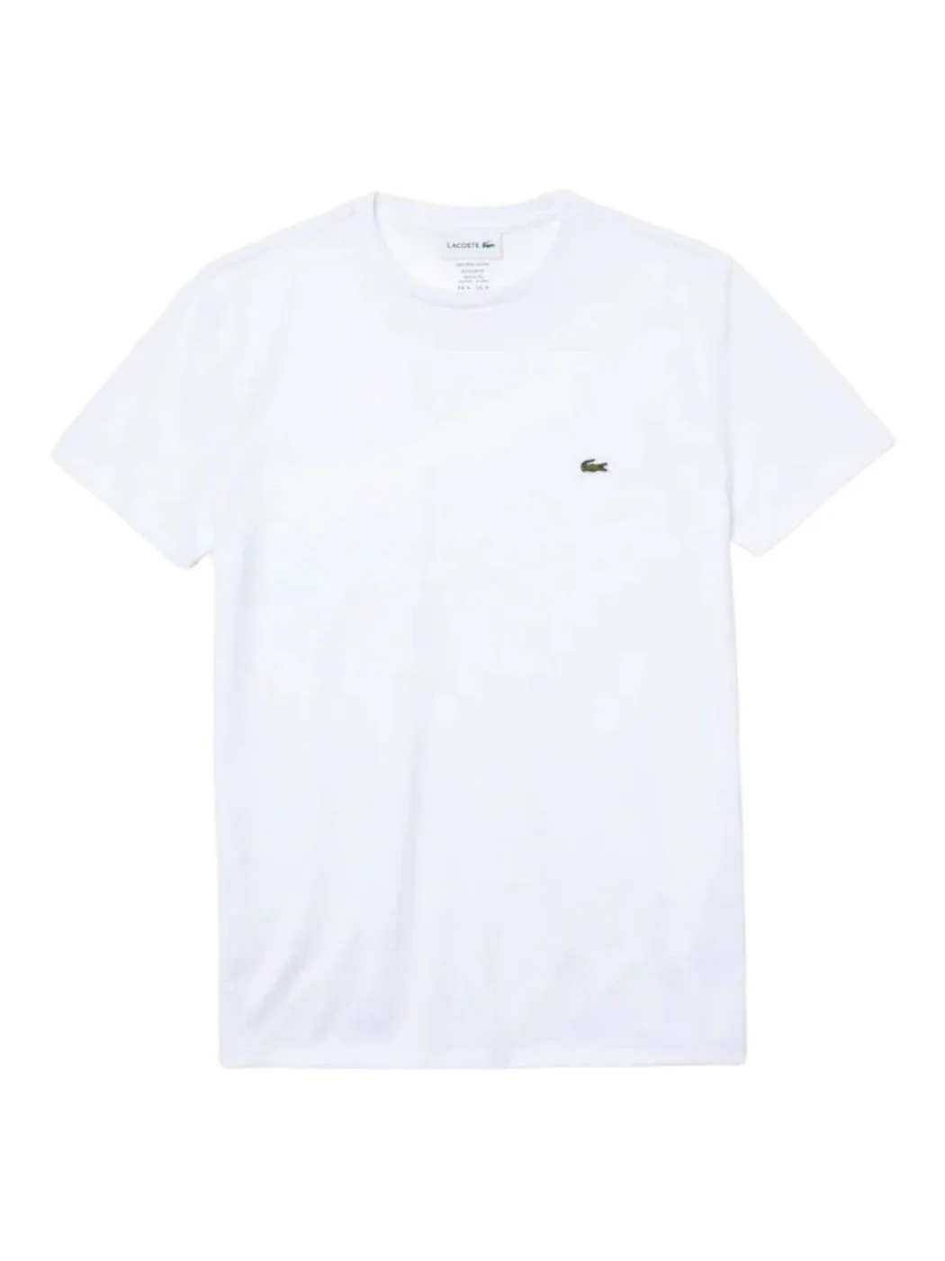 LACOSTE T-shirt Uomo  TH6709 001 Bianco - Image 4