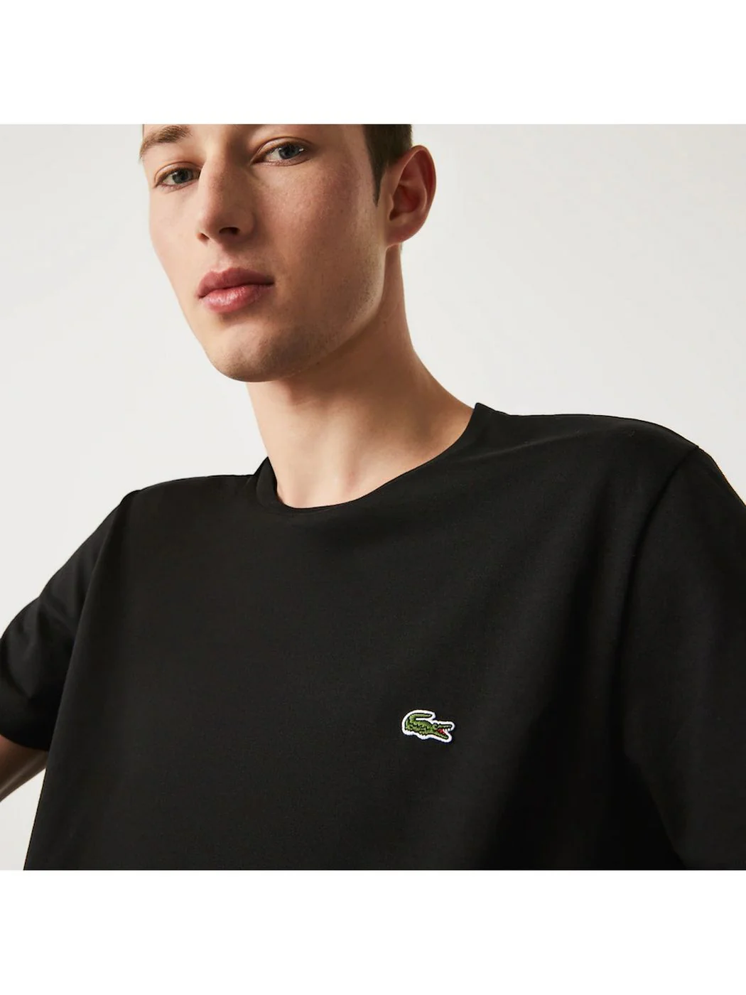 LACOSTE T-shirt Uomo  TH6709 031 Nero - Image 9