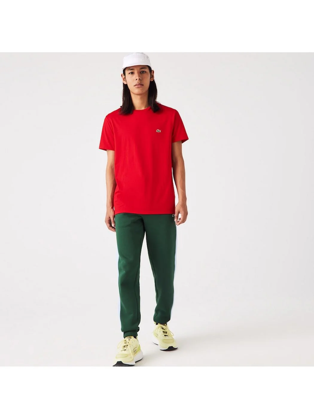 LACOSTE T-Shirt Uomo  TH6709 240 Rosso - Image 2