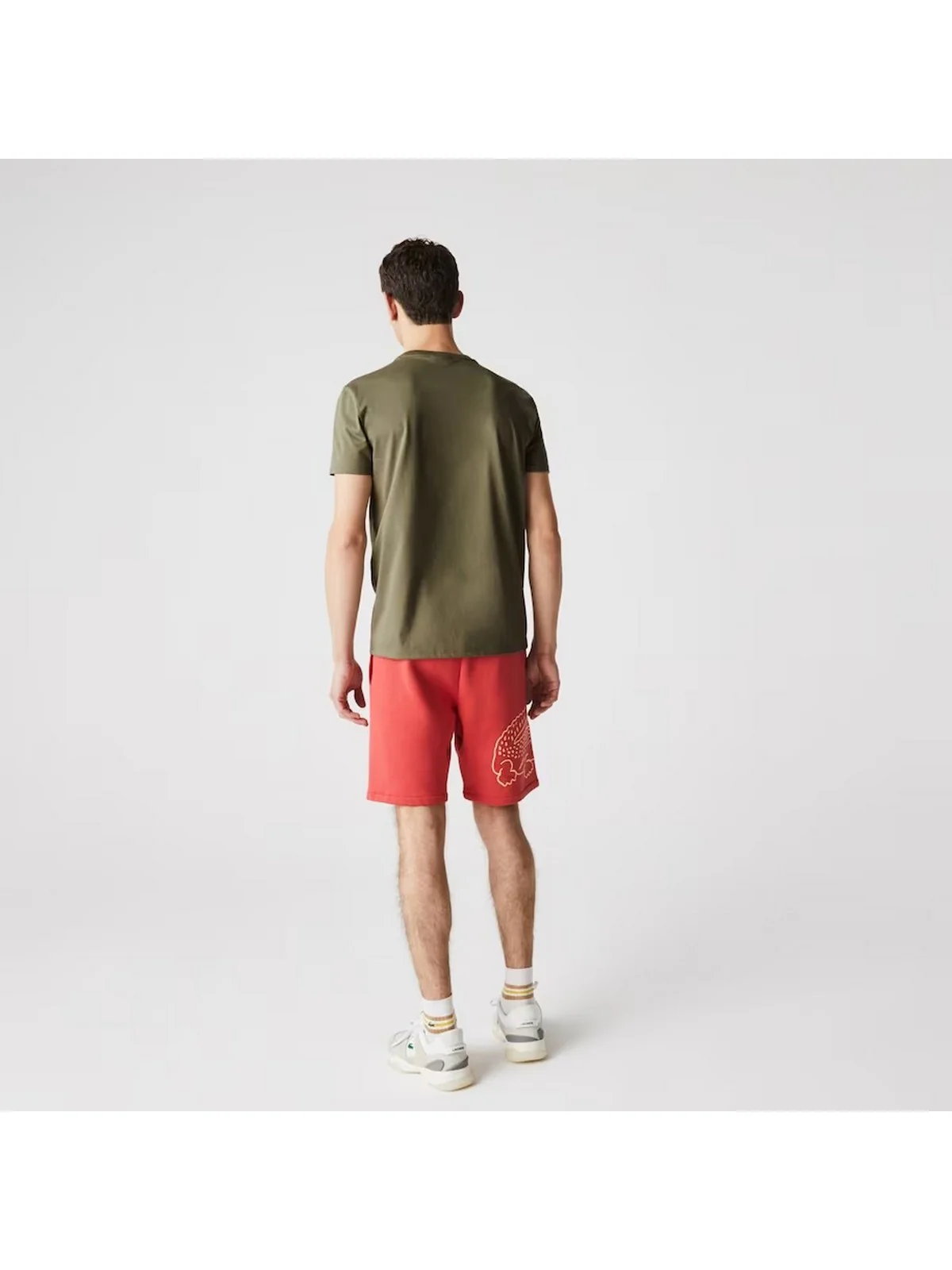 LACOSTE T-Shirt e Polo Uomo  TH6709 316 Verde - Image 3