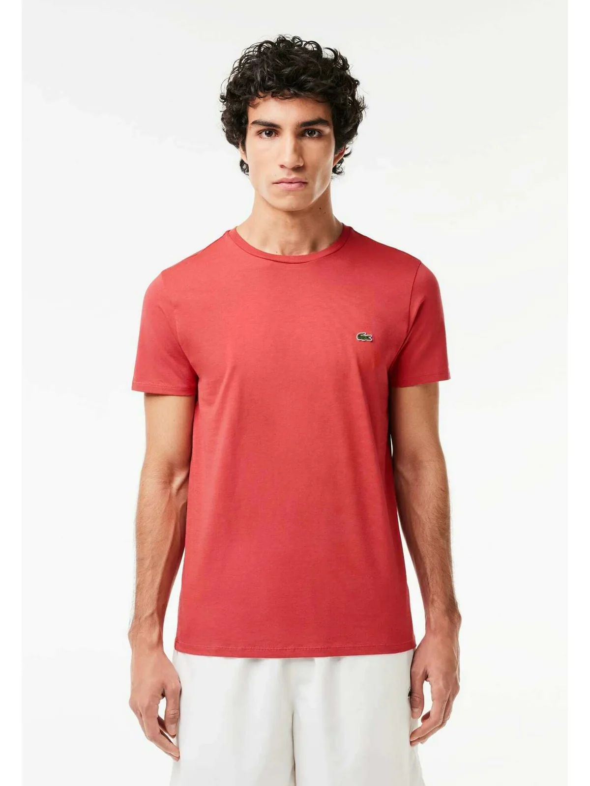 LACOSTE T-Shirt e Polo Uomo TH6709 ZV9 Rosa - Image 3