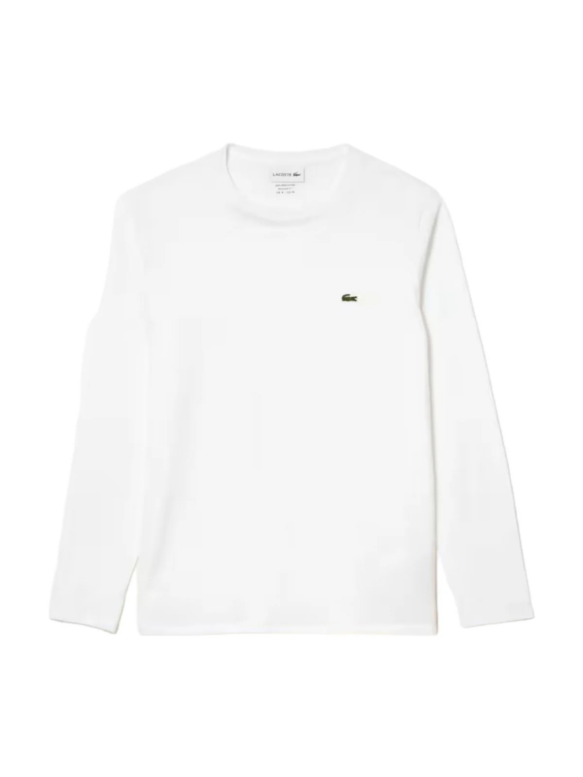 LACOSTE T-shirt Uomo  TH6712 001 Bianco - Image 6