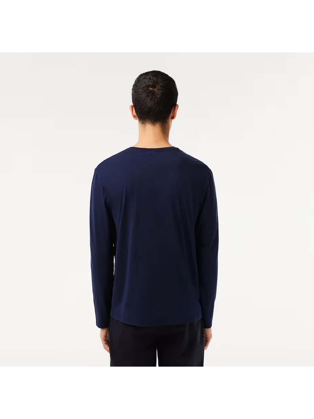 LACOSTE T-Shirt e Polo Uomo  TH6712 166 Blu - Image 3