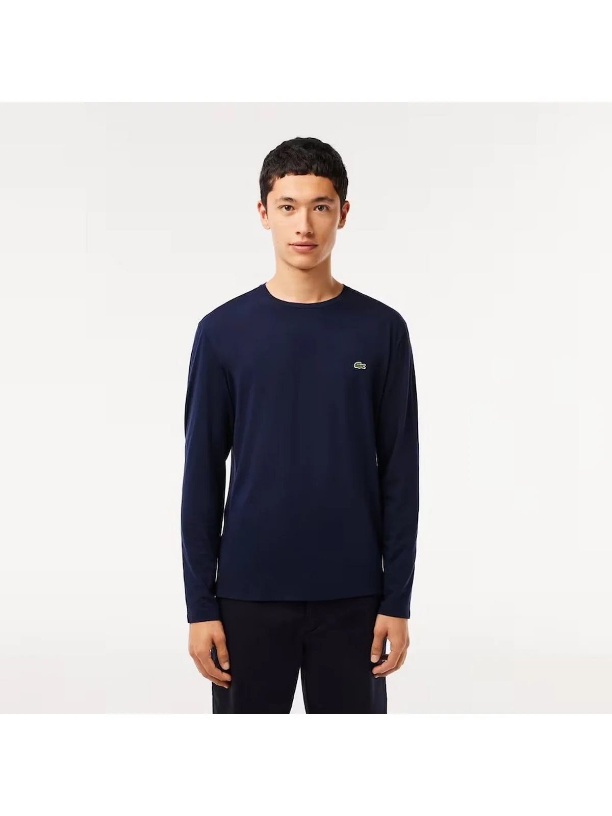 LACOSTE T-Shirt e Polo Uomo  TH6712 166 Blu - Image 7