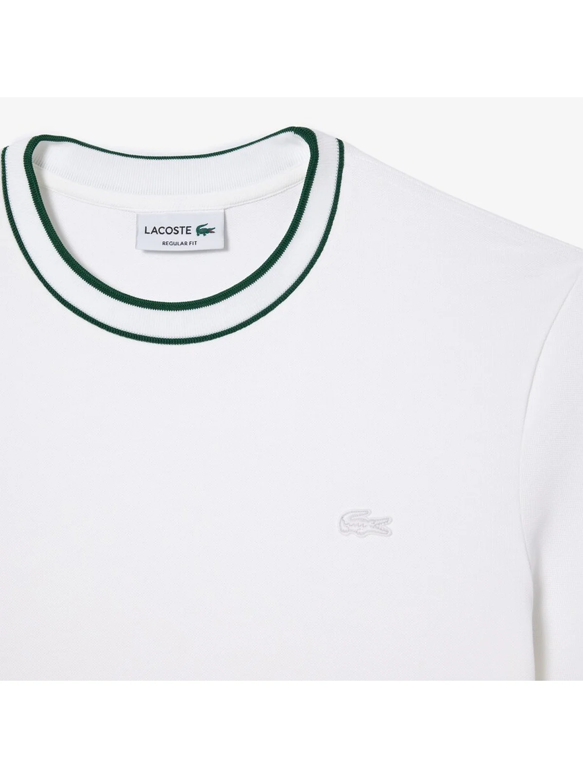 LACOSTE T-Shirt e Polo Uomo  TH8174 001 Bianco - Image 4