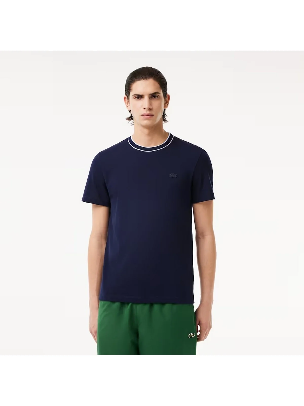 LACOSTE T-shirt Uomo  TH8174 166 Blu - Image 2