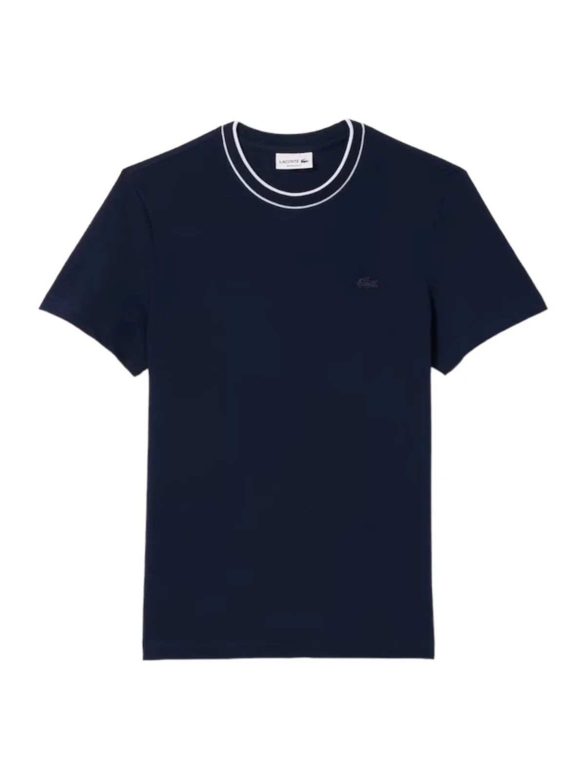 LACOSTE T-shirt Uomo  TH8174 166 Blu - Image 6