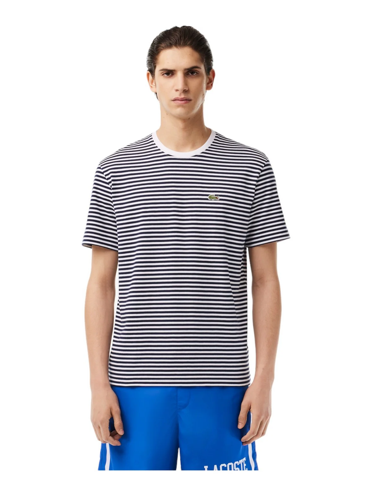 LACOSTE T-shirt Uomo  TH9749 522 Blu - Image 2
