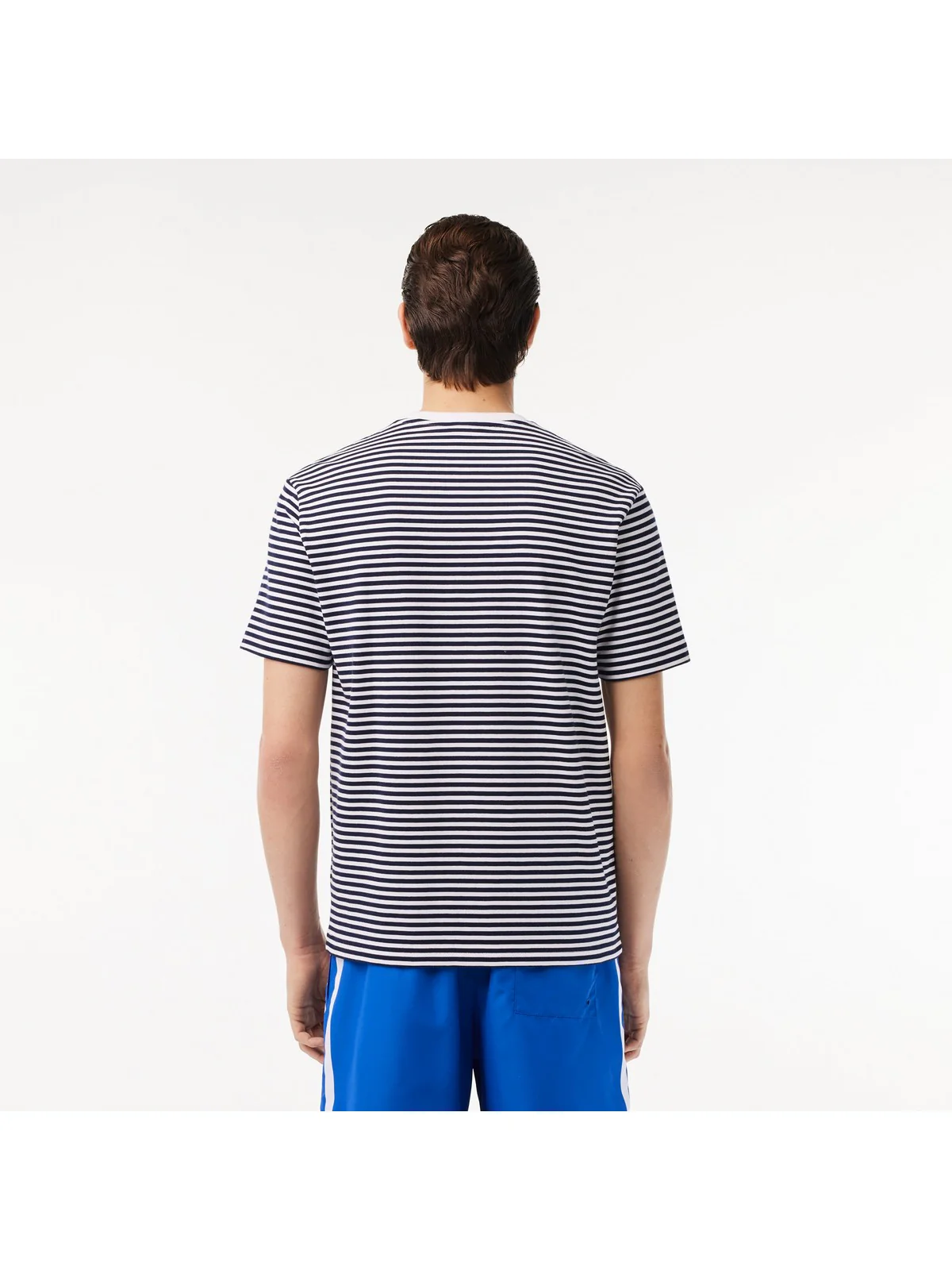 LACOSTE T-shirt Uomo  TH9749 522 Blu - Image 4