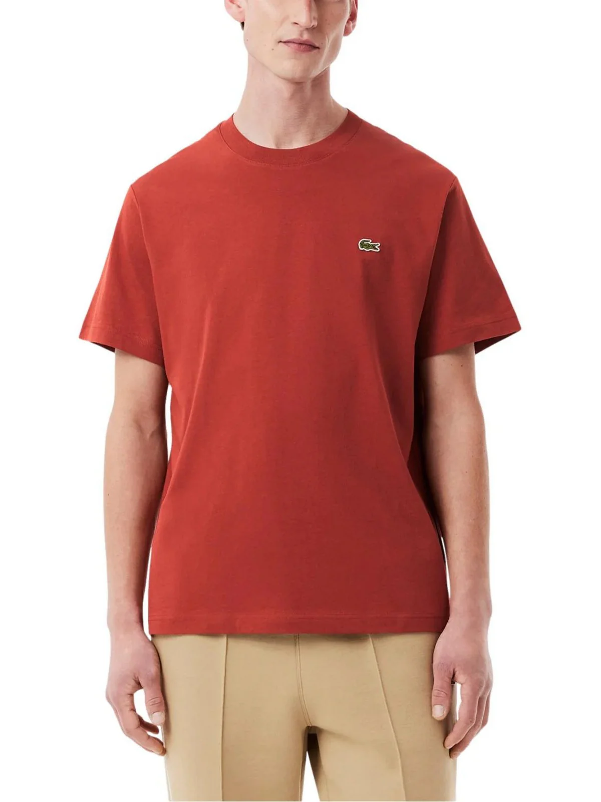 LACOSTE T-shirt Uomo  TH6709 AFS Rosso - Image 2