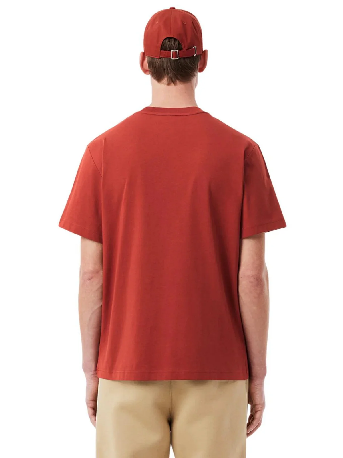 LACOSTE T-shirt Uomo  TH6709 AFS Rosso - Image 3