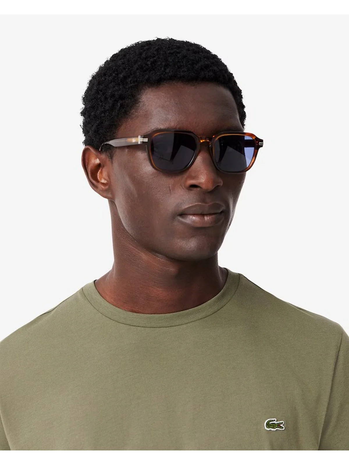 LACOSTE T-shirt Uomo  TH6709 BMY VERDE CACHI - Image 3