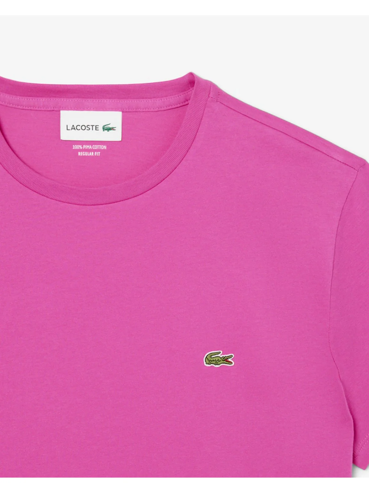 LACOSTE T-shirt Uomo  TH6709 I1L Rosa - Image 4