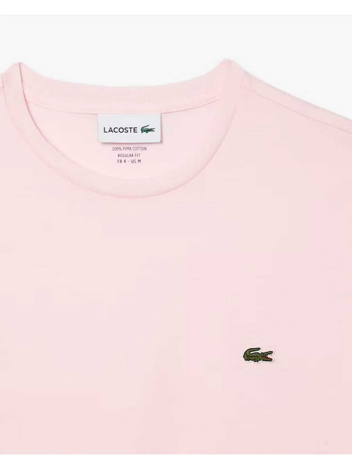LACOSTE T-shirt Uomo  TH6709 T03 Rosa - Image 2