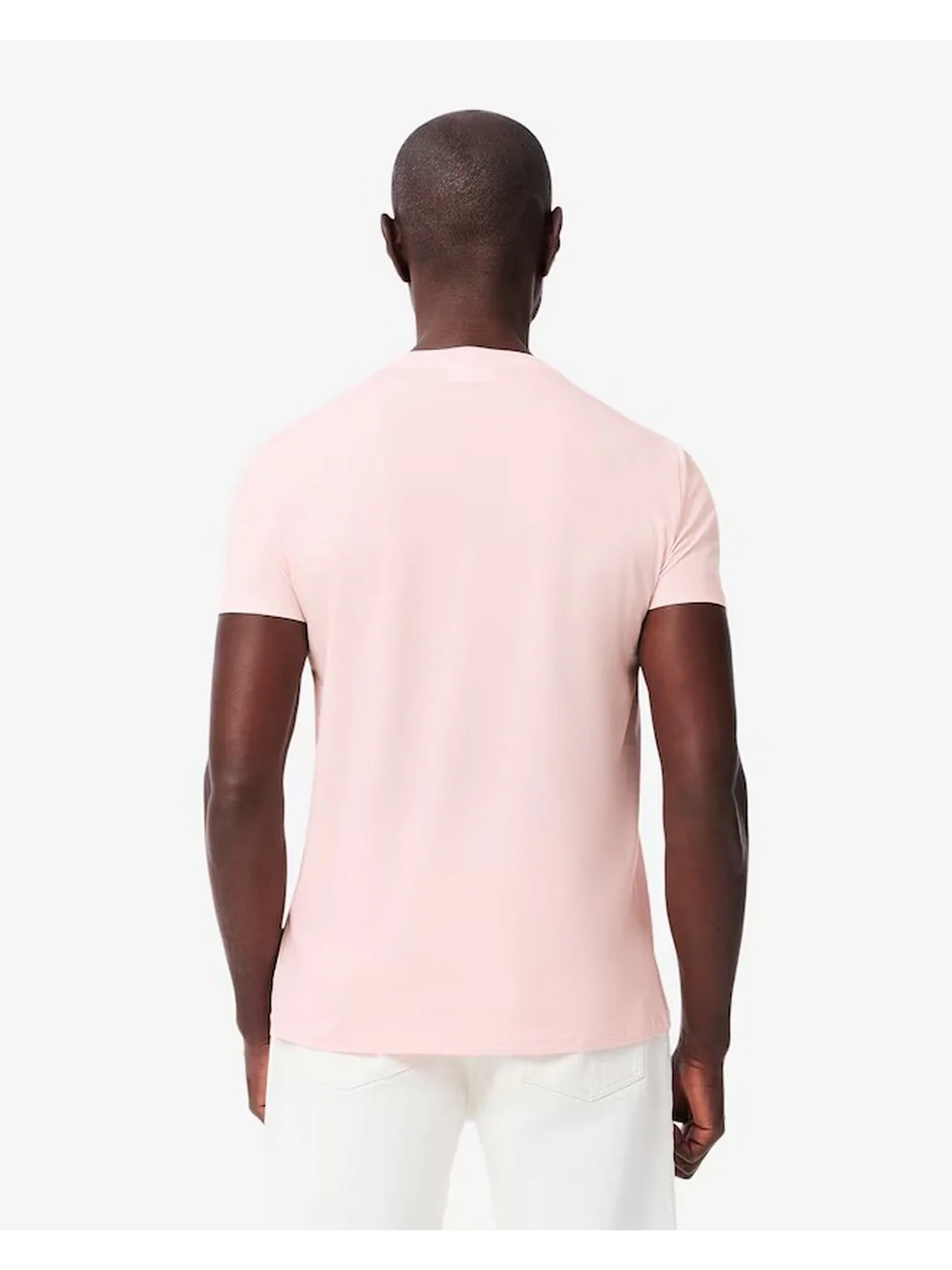 LACOSTE T-shirt Uomo  TH6709 T03 Rosa - Image 5