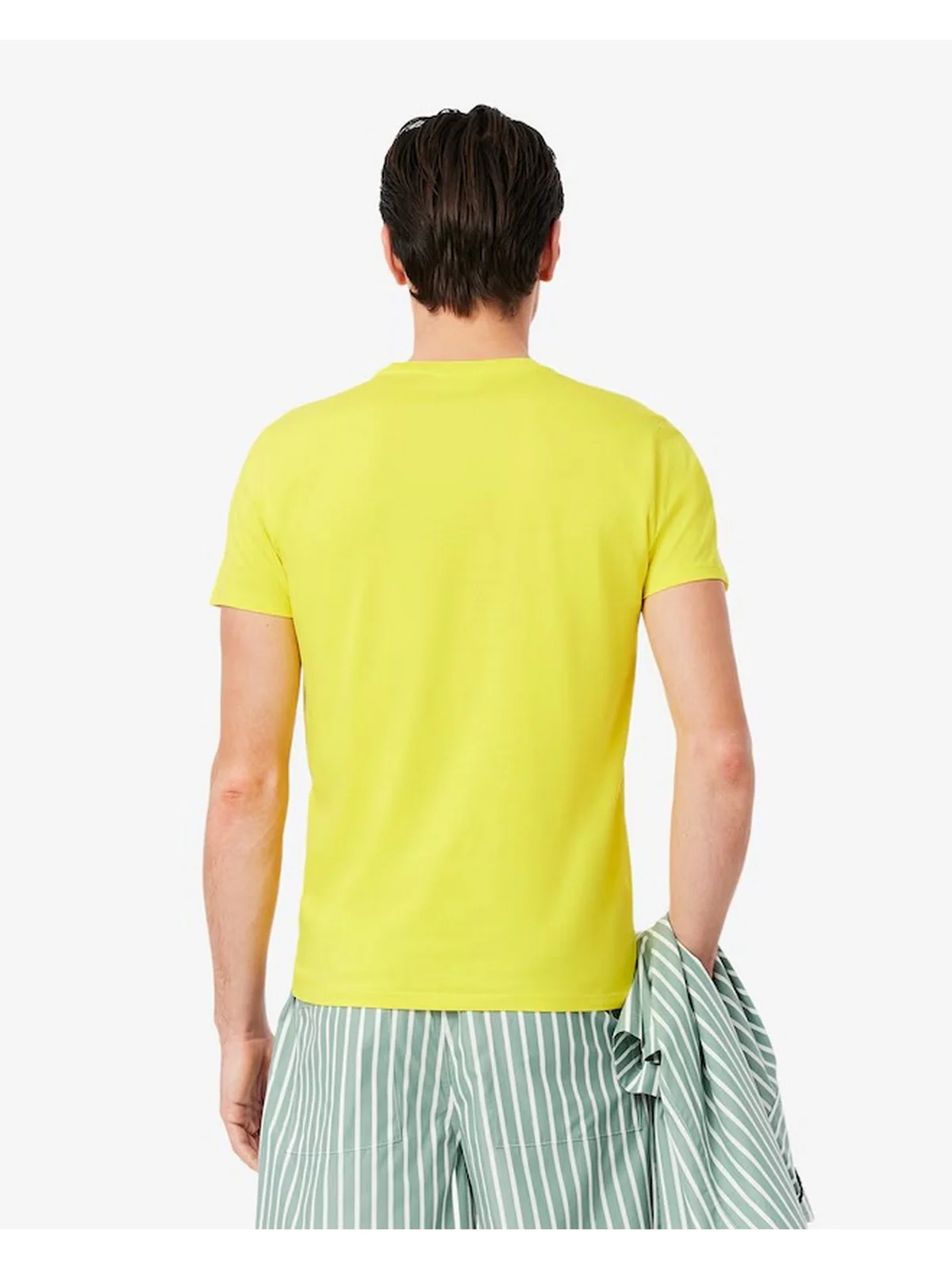 LACOSTE T-shirt Uomo  TH6709 Z6S Giallo - Image 4