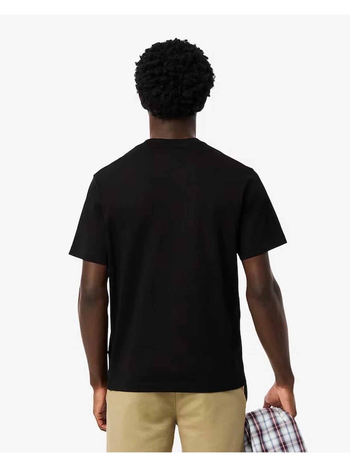 LACOSTE T-shirt Uomo TH7318 031 Nero - Image 9