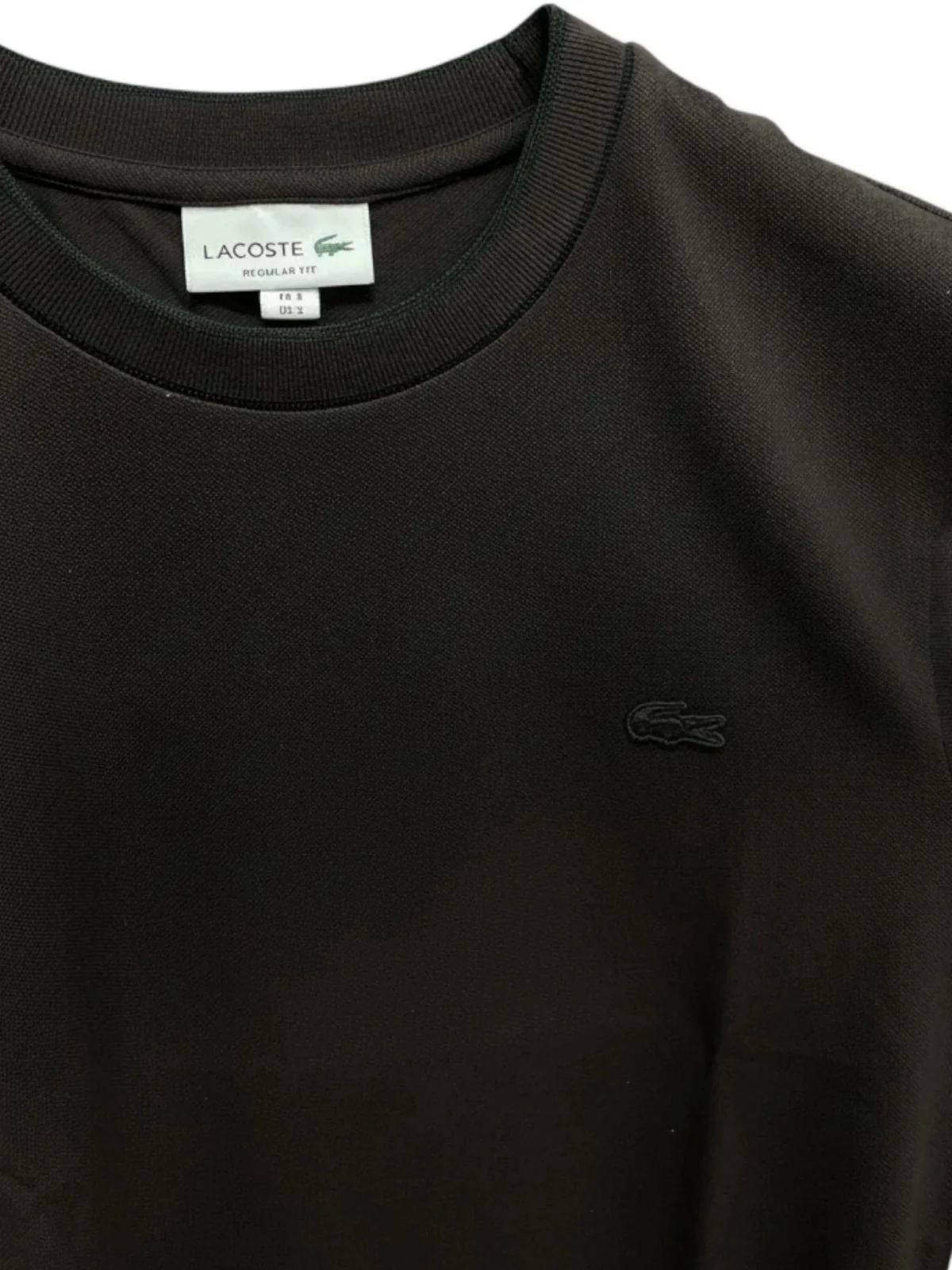 LACOSTE T-shirt Uomo TH8174 3LA Marrone - Image 3