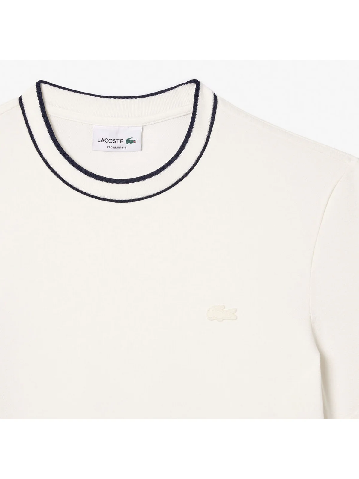 LACOSTE T-shirt Uomo  TH8174 70V Bianco - Image 4