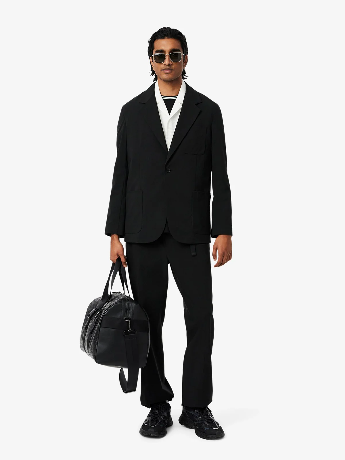 LACOSTE T-shirt Uomo  TH9903 031 Nero - Image 3