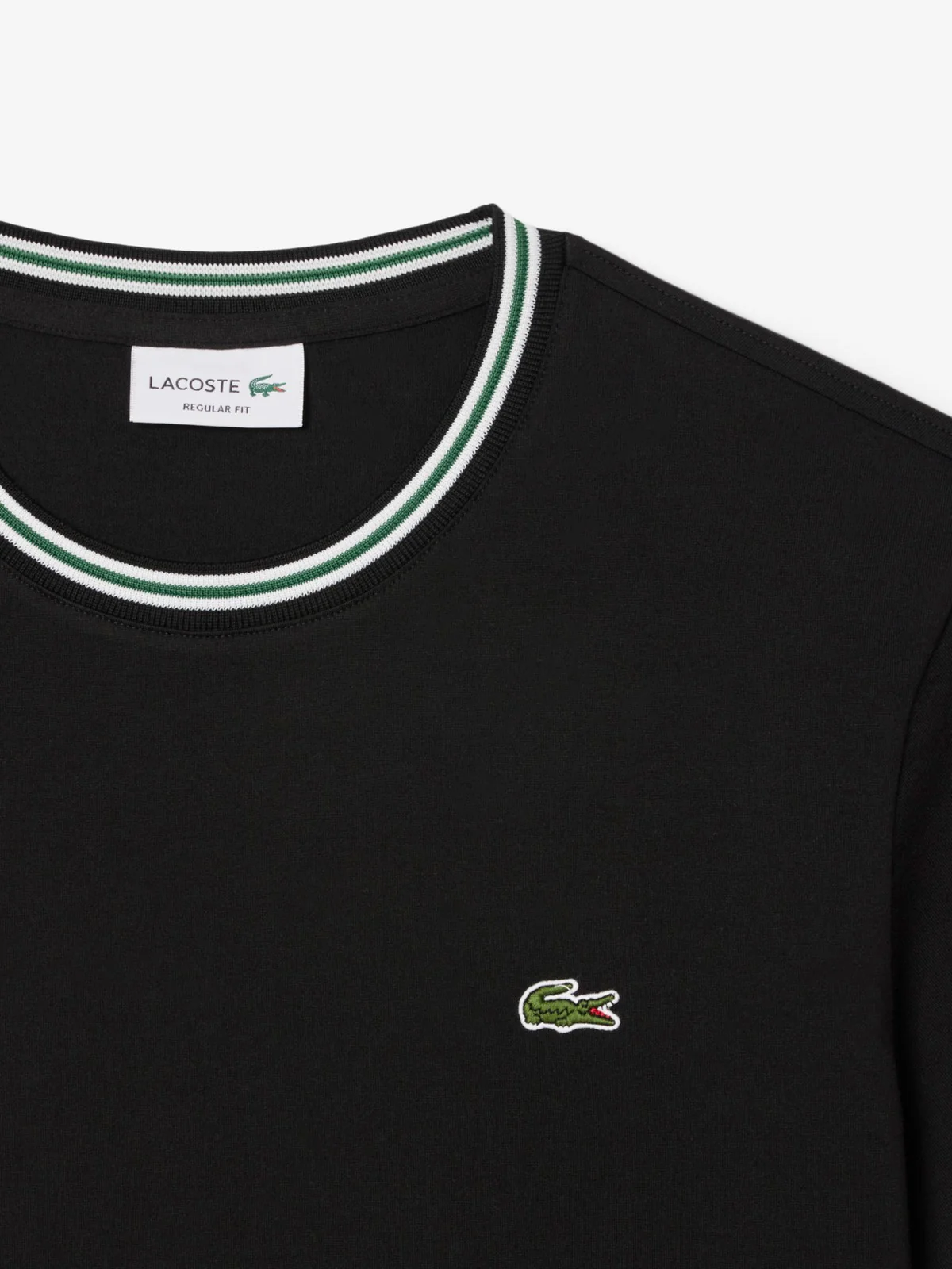 LACOSTE T-shirt Uomo  TH9903 031 Nero - Image 6