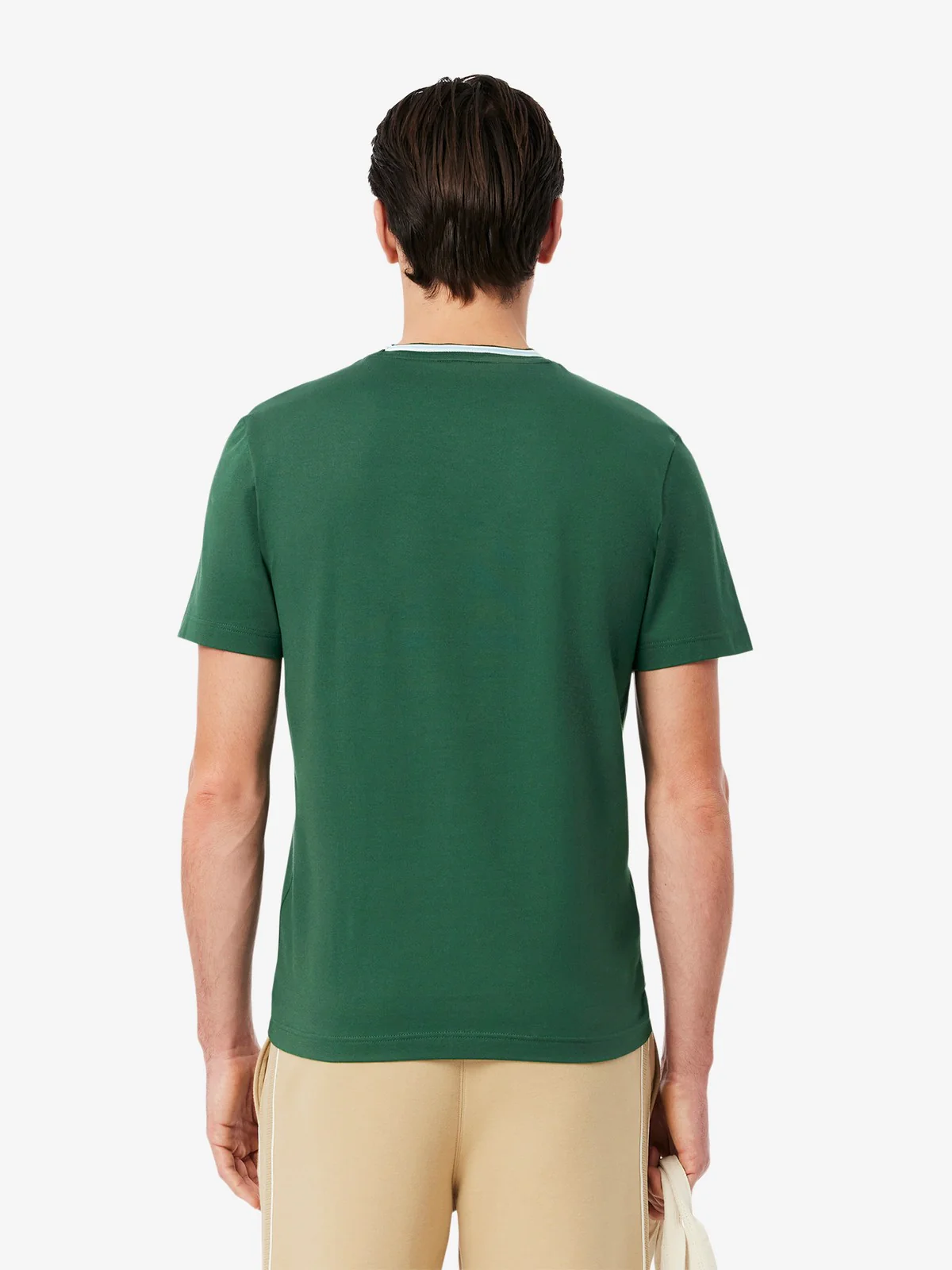 LACOSTE T-shirt Uomo  TH9903 132 Verde - Image 5