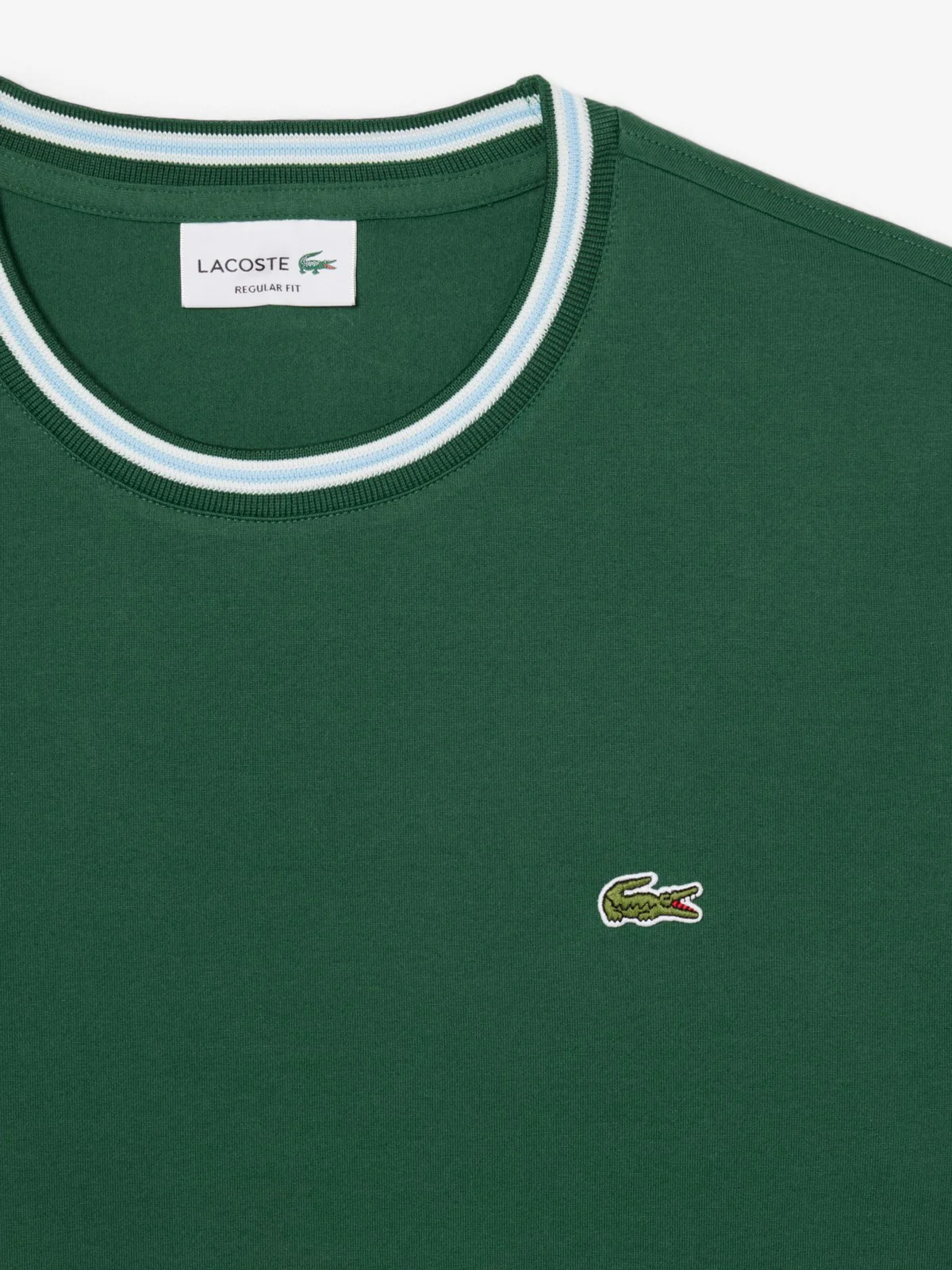 LACOSTE T-shirt Uomo  TH9903 132 Verde - Image 6