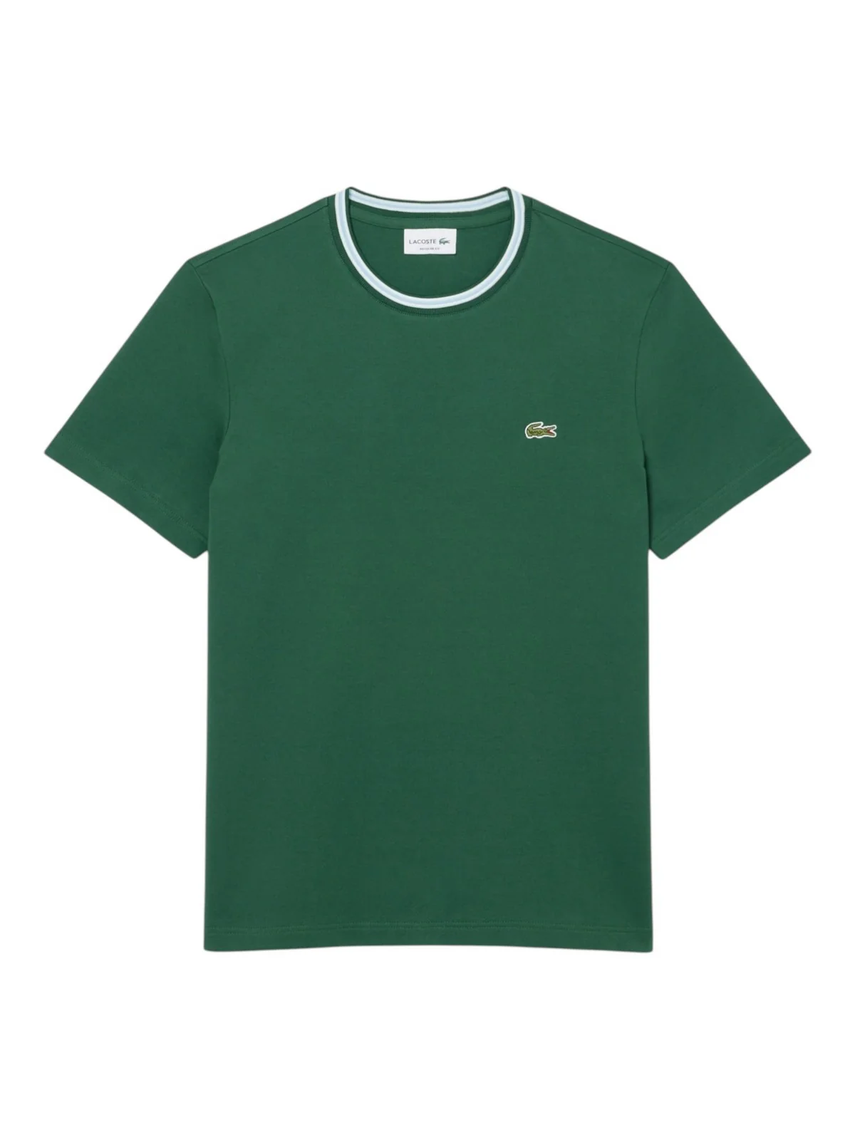 LACOSTE T-shirt Uomo  TH9903 132 Verde - Image 7