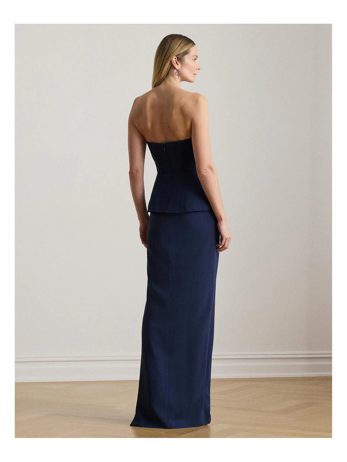 LAUREN RALPH LAUREN Abito Donna WOVEN-DRESSES 253P13287 001 REFINED NAVY - Image 3