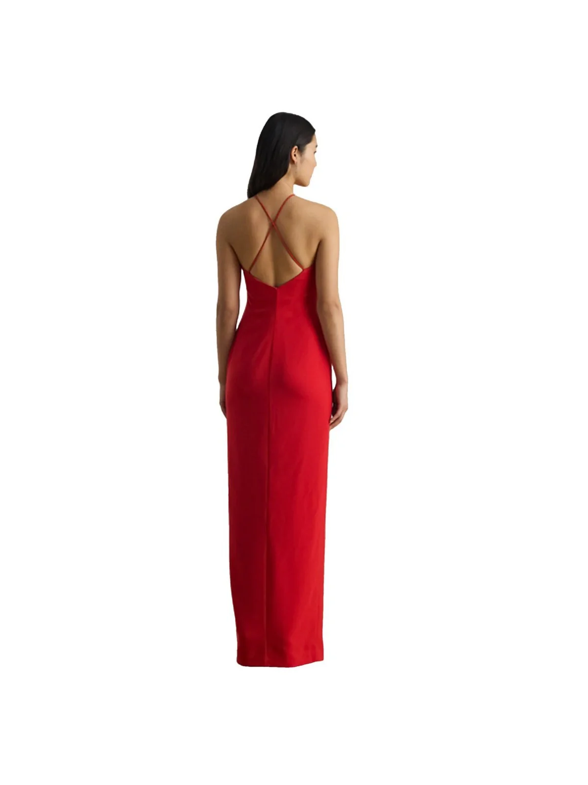 LAUREN RALPH LAUREN Abito Donna WOVEN-GOWN-DRESSES 253P10146 001 CRUISE RED - Image 3