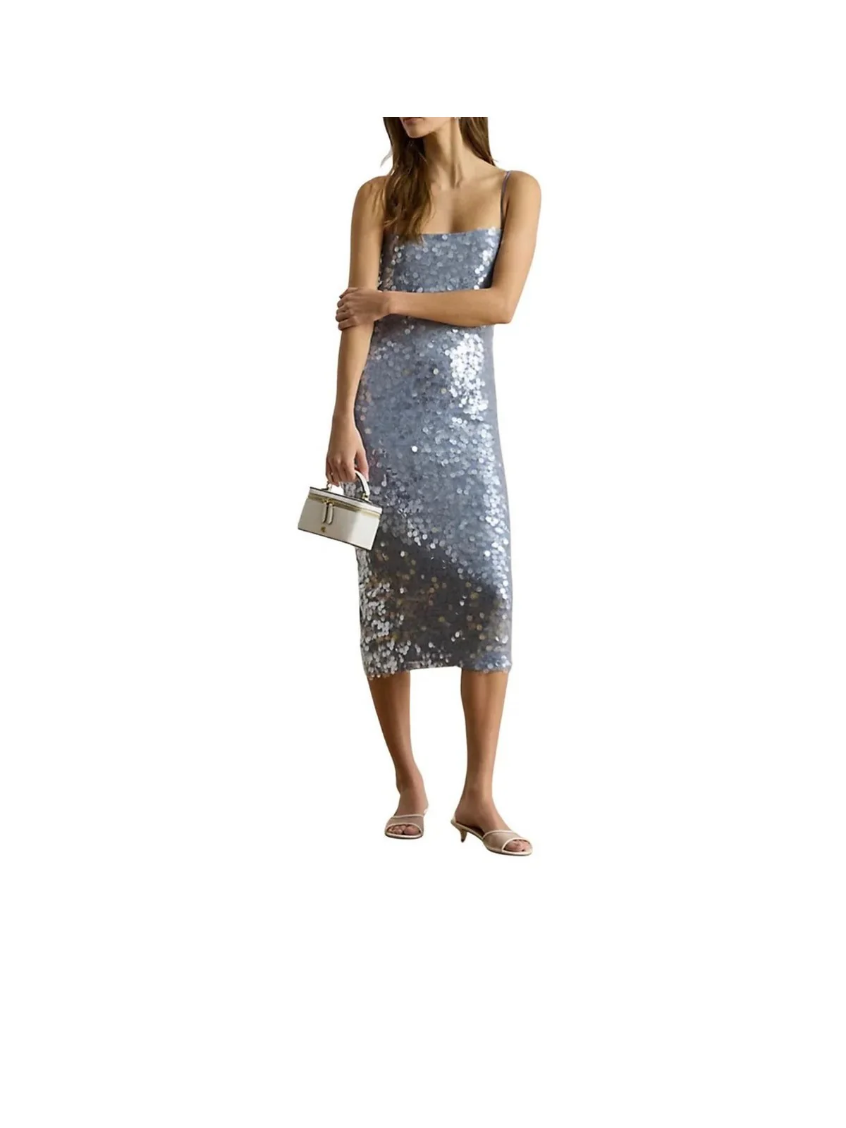 LAUREN RALPH LAUREN Abito Donna WOVEN-SLIP DRESS-DRESSES 253P08697 001 BLUE MULTI - Image 2