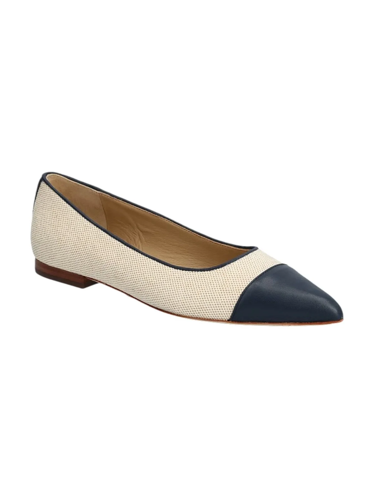 LAUREN RALPH LAUREN Ballerina Donna  802P10530 002 NTRL/BUFF/REFINED NAVY - Image 4
