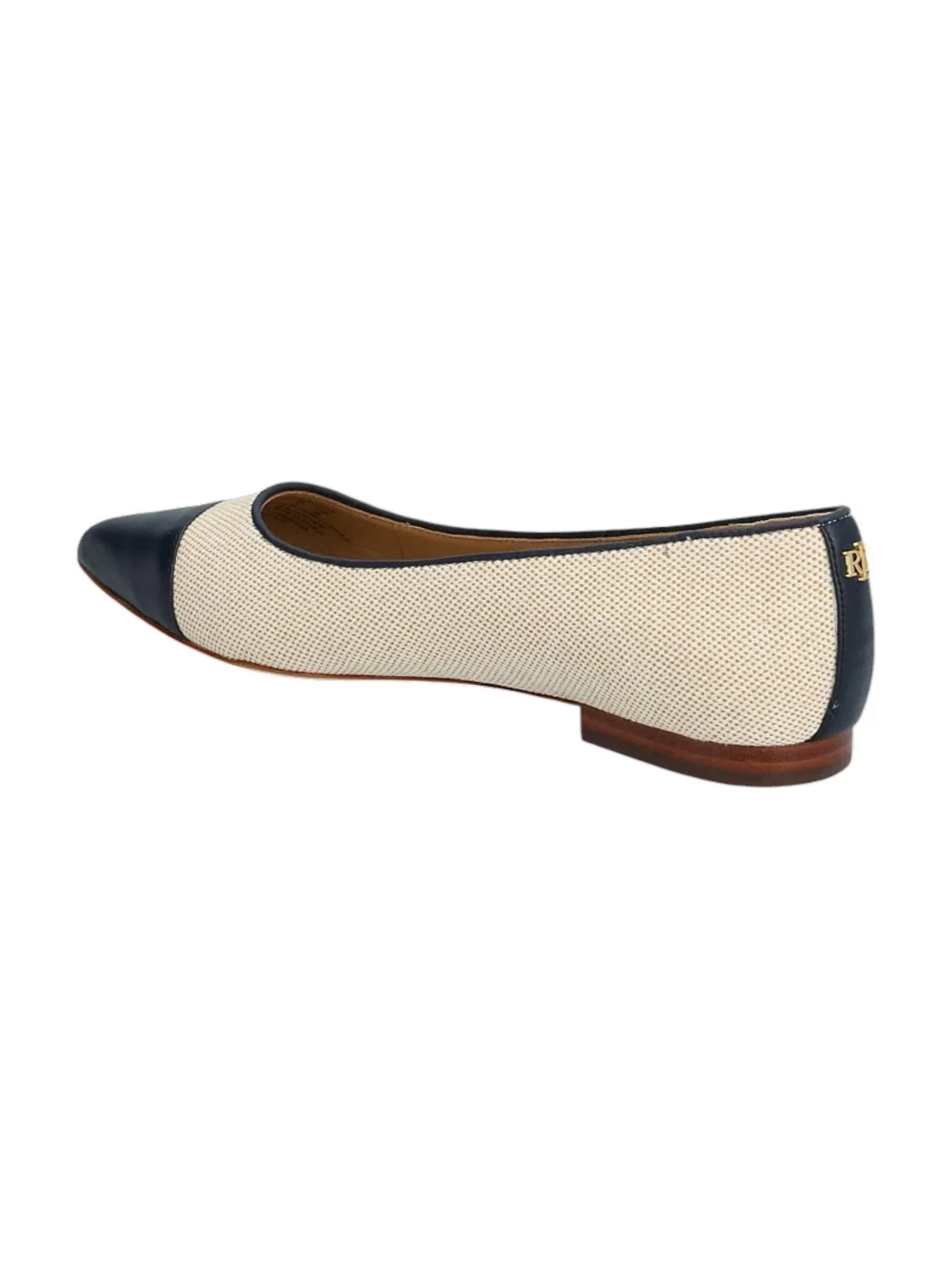 LAUREN RALPH LAUREN Ballerina Donna  802P10530 002 NTRL/BUFF/REFINED NAVY - Image 5