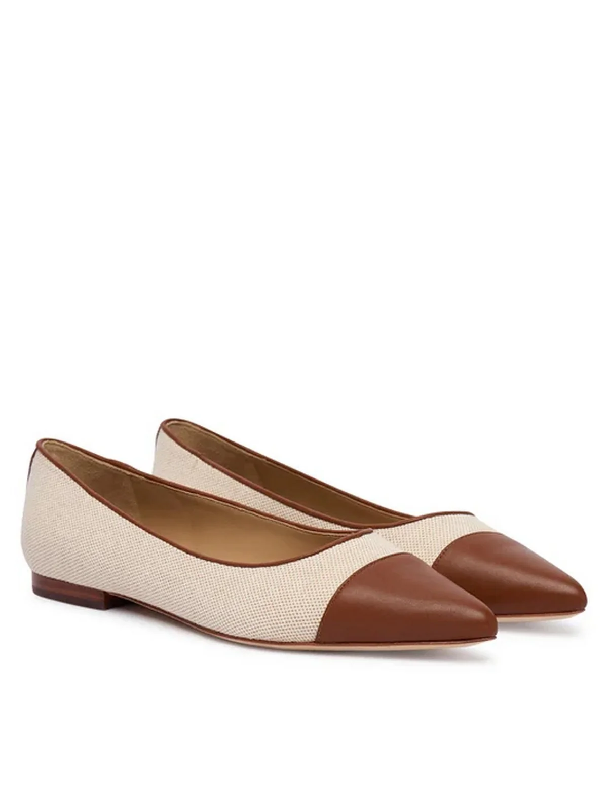 LAUREN RALPH LAUREN Ballerina Donna  802P10530 003 NTRL/BUFF/LAUREN TAN - Image 5